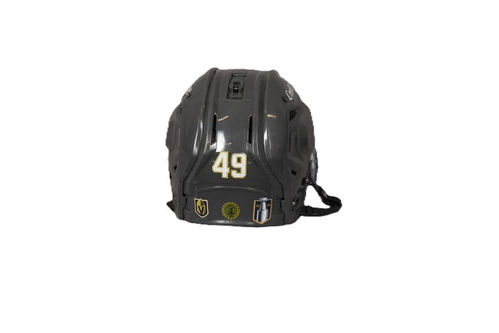Game-Used: #49 Ivan Barbashev Helmet-19390