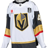 Game-Issued: #42 Braeden Bowman 2026 SCF White Set 2 Jersey-21867