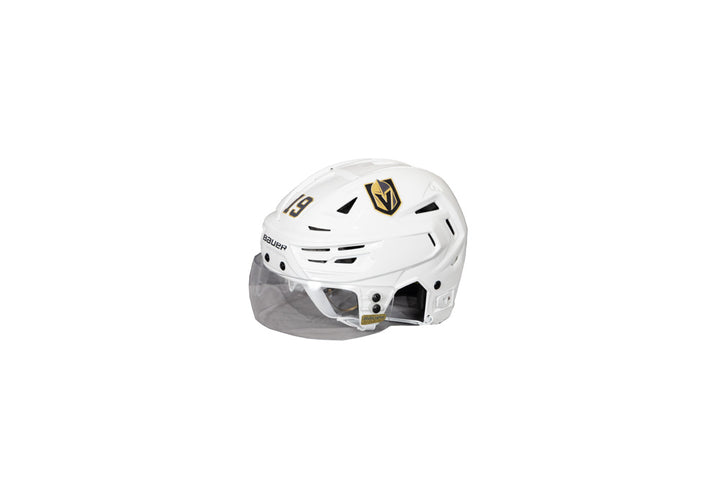 Practice-Used: #19 Brendan Brisson 2023-2024 Season Helmet - 17534