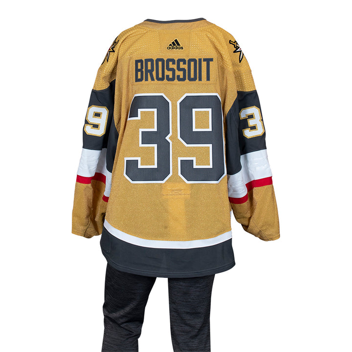 Vegas Golden Knights #39 Laurent Brossoit Game-Worn Stanley Cup Final Home Jersey