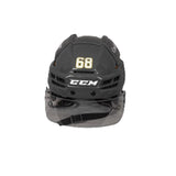 Game-Used: #68 Cal Burke 2024-2025 Helmet-19393