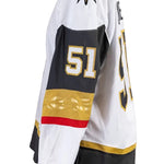 Game-Worn: #51 Lukas Cormier 2025 White Preseason  Set Jersey-20062 - Vegas Team Store