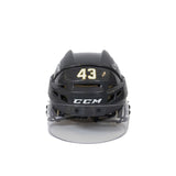 Game-Used: #43 Paul Cotter Helmet-17767