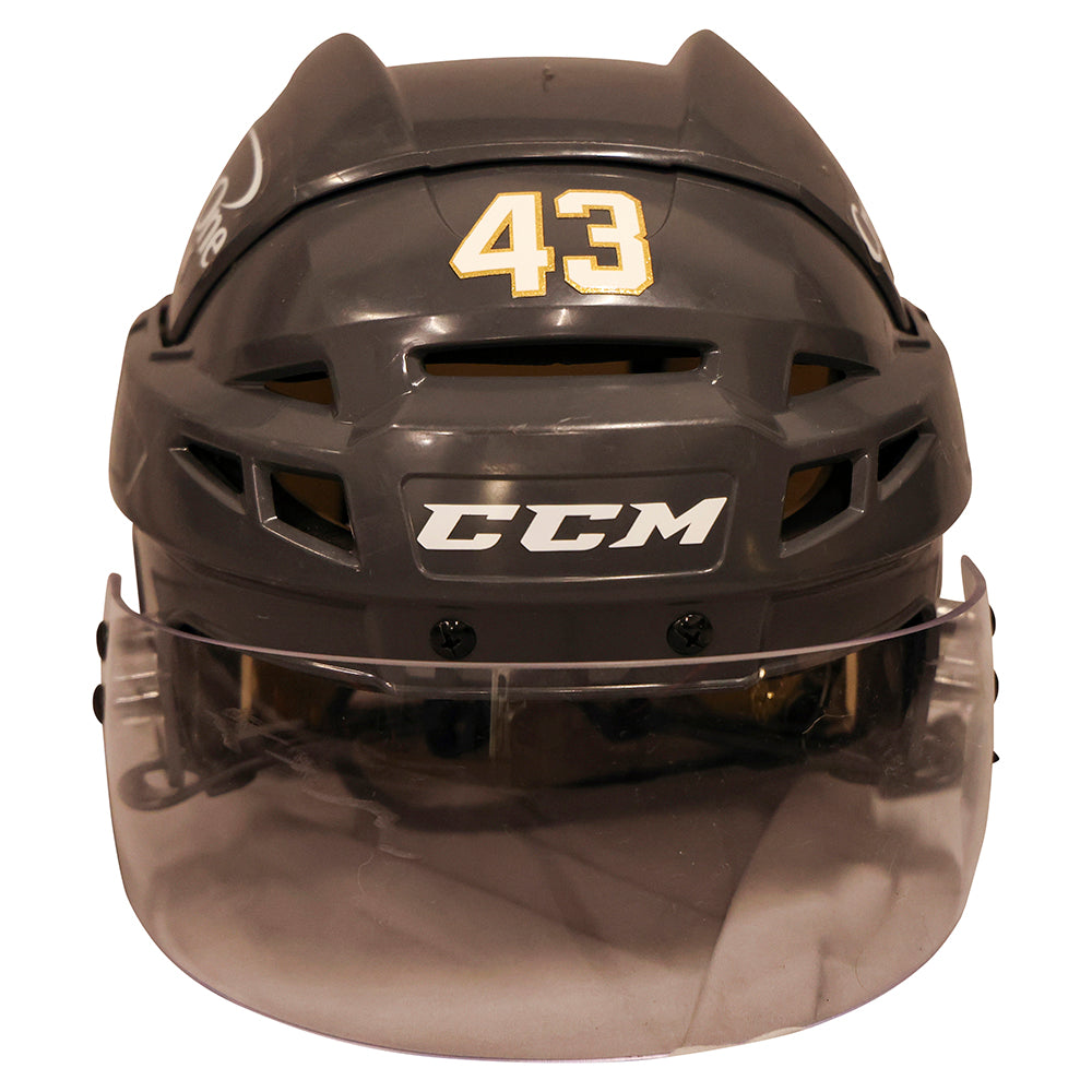 Game-Worn: #43 Paul Cotter 2022-2023  Helmet  - 18611