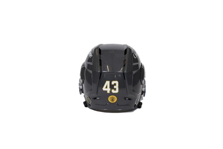 Game-Used: #43 Paul Cotter Helmet-17767