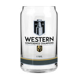 Vegas Golden Knights 2026 Western Conference Champions Glass Can