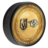 NSH vs. VGK Match-Up Puck 12/31/2025
