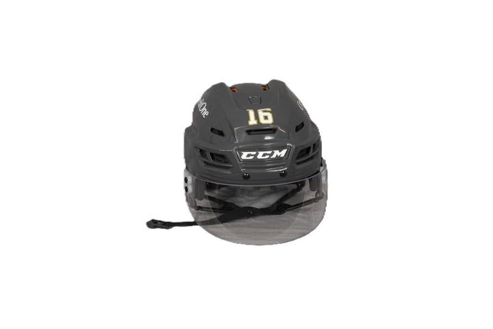 Game-Used: #16 Pavel Dorofeyev Helmet-19380