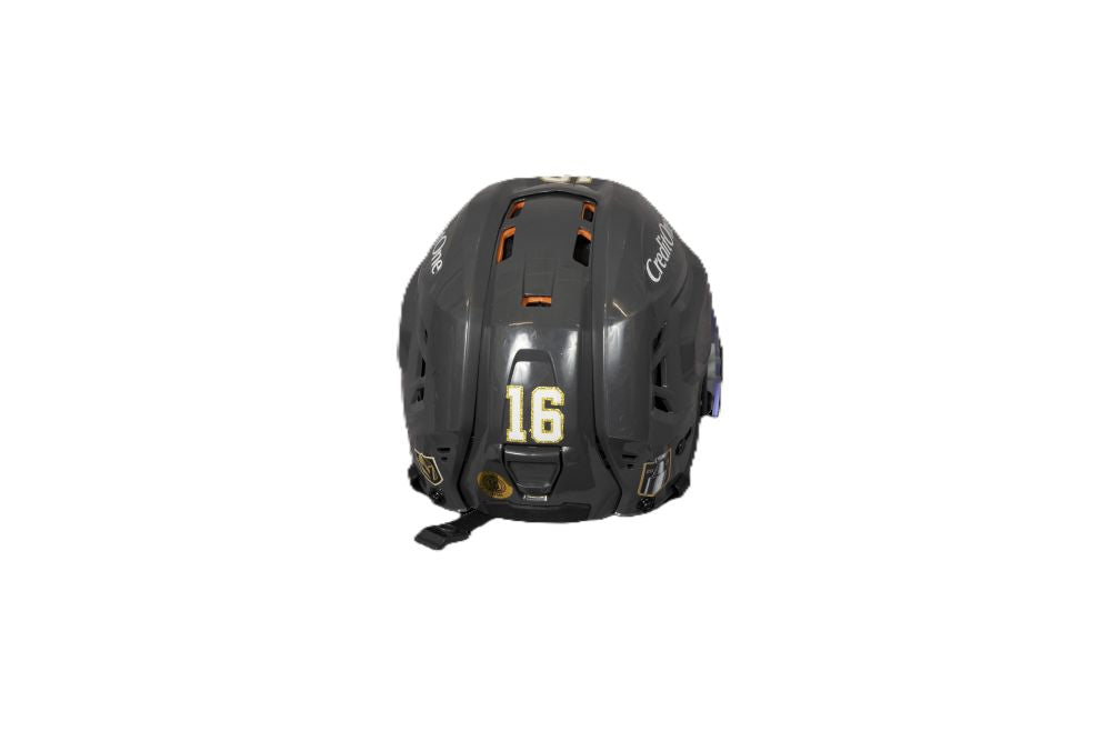 Game-Used: #16 Pavel Dorofeyev Helmet-19380