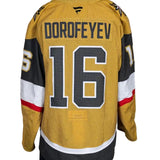Game-Worn: #16 Pavel Dorofeyev 2026 SCP Gold Set 2 Jersey-21781