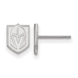 Sterling Silver NHL Vegas Golden Knights XS Post Earrings