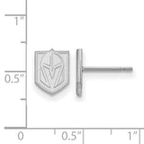 Sterling Silver NHL Vegas Golden Knights XS Post Earrings