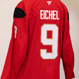 #9 Jack Eichel Red Practice Jersey - 20204