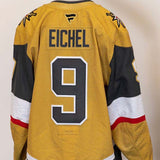 Game-Worn: #9 Jack Eichel Gold Set 1 2025/26  Jersey - 20332