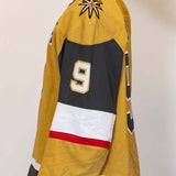 Game-Worn: #9 Jack Eichel Gold Set 1 2025/26  Jersey - 20332