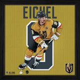 Vegas Golden Knights #9 Jack Eichel Player Impact Frame