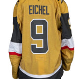 Game-Worn: #9 Jack Eichel 2026 SCP Gold Set 2 Jersey-21778