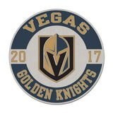 Vegas Golden Knights Round Established 2017 Pin