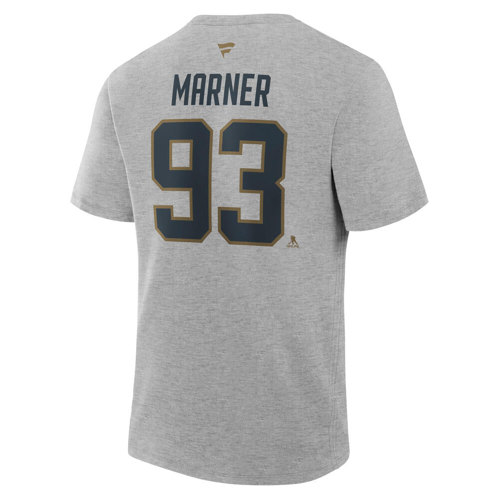 Vegas Golden Knights Marner Authentic Stack Name & Number Tee