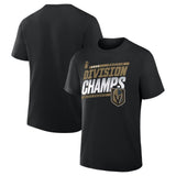 Vegas Golden Knights 2026 Pacific Division Champions Locker Room T-Shirt