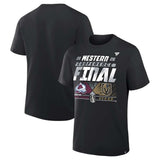 Vegas Golden Knights vs. Colorado Avalanche 2026 Western Conference Final Match-Up T-Shirt