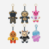 Vegas Golden Knights FOOCOOS Plush Bag Charm Keychain Blind Box Series 1