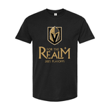 Vegas Golden Knights For the Realm 2025 Playoff Tee