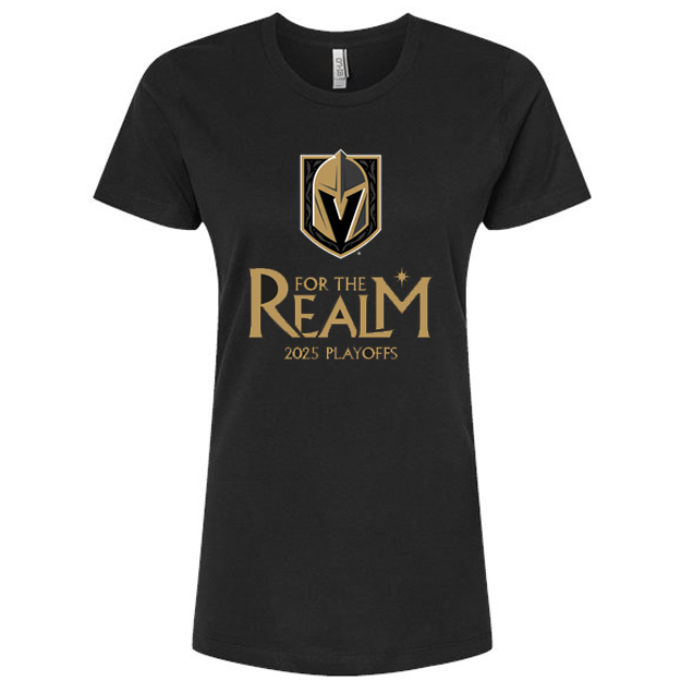 売れ筋商品|||ファナティクス Tシャツ トップス レディース Women's Black Vegas Golden Knights 2025 Stanley Cup Playoffs Breakout V-Neck T-Shirt Black Women's Vegas Golden Knights Gear, Womens Knights Apparel