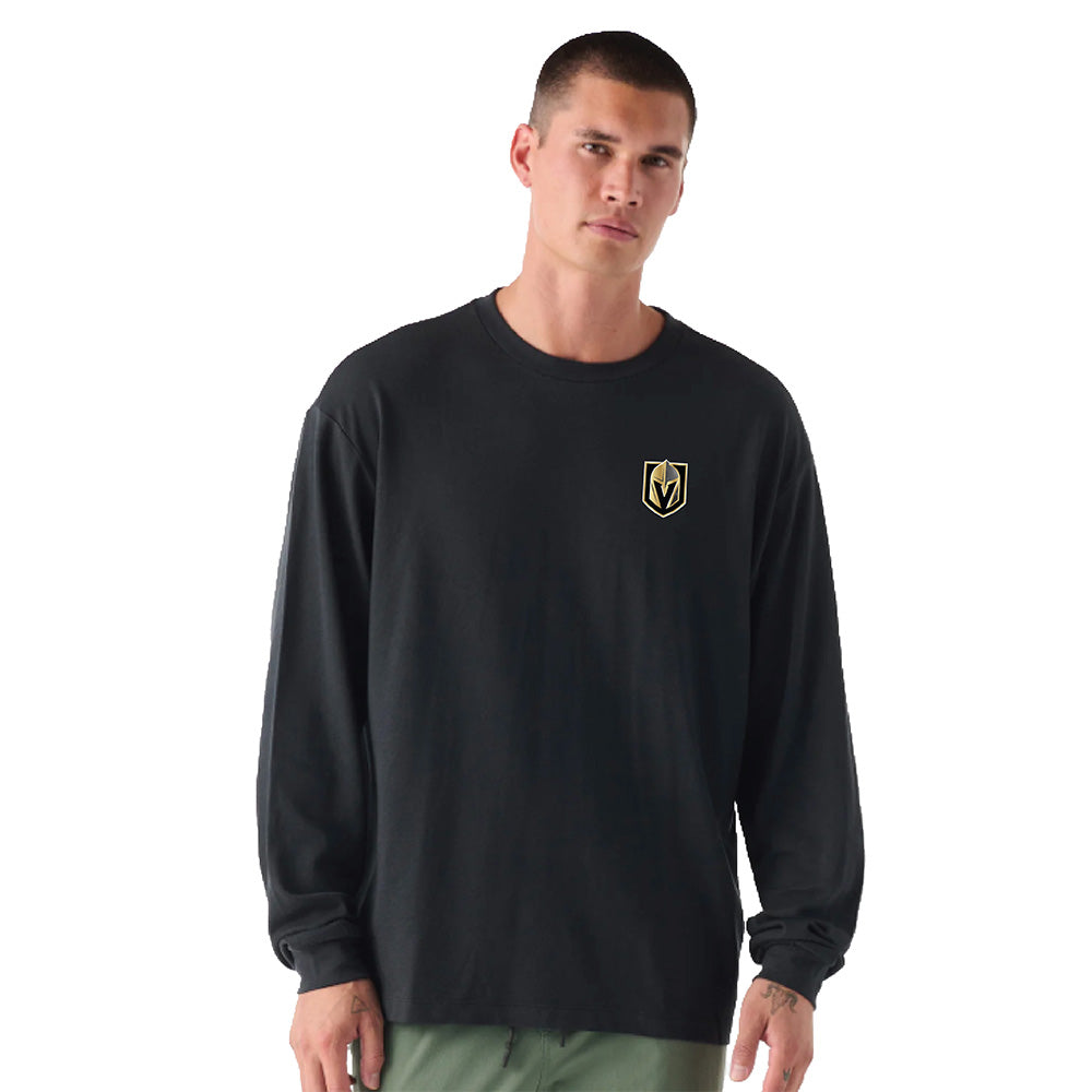 Vegas Golden Knights Fairfax Logo Longsleeve Tee