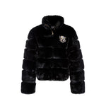 Vegas Golden Knights Women's Faux Fur Bomber Jacket - Vegas Team Store