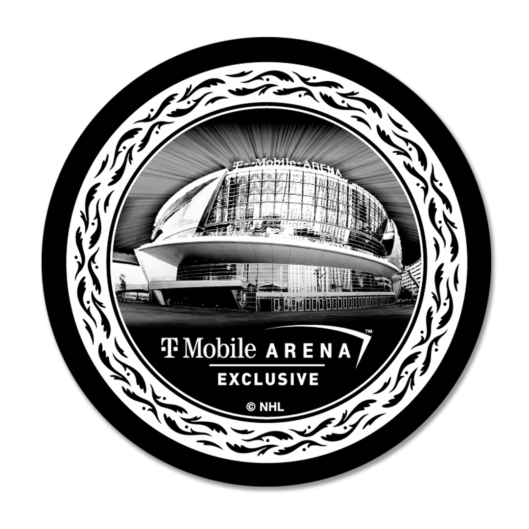 Vegas Golden Knights vs. Arizona Coyotes Match-Up Souvenir Puck - Marc – Vegas Team Store