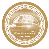 TBL vs. VGK Gold Glitter Game Puck 11/6/2025