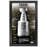 Vegas Golden Knights 2023 Stanley Cup Final Framed Signatures - Vegas Team Store