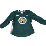 Vegas Golden Knights Green Practice Jersey (City National Arena Patch)