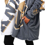 Vegas Golden Knights Big Logo Hooded Blanket - Vegas Team Store