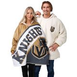 Vegas Golden Knights Big Logo Hooded Blanket - Vegas Team Store