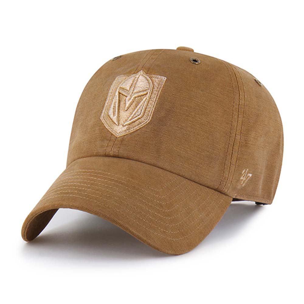 Vegas Golden Knights Carhartt Dyed Brown Clean Up Cap - Vegas Team Store