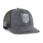 Vegas Golden Knights Carhartt Dyed Shadow Trucker Hat - Vegas Team Store