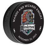 Henderson Silver Knights Wands and Wizards Puck - Vegas Team Store