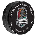 Henderson Silver Knights Wands and Wizards Puck - Vegas Team Store