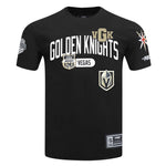 Vegas Golden Knights Letterman T-Shirt - Vegas Team Store