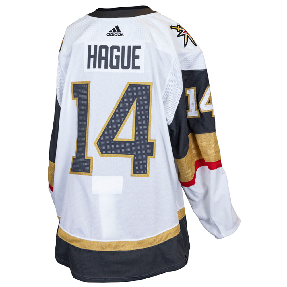 Game-Worn: #14 Nicolas Hague 2023-2024 Stanley Cup Playoff Jersey - 16872