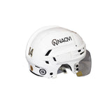 Game-Used: #14 Nicolas Hague 2024-2025 Season Helmet - 18967