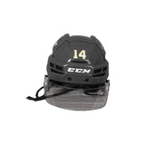 Game-Used: #14 Nicolas Hague 2025 Stanley Cup Playoffs Helmet- 19378
