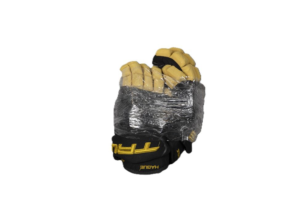 Vegas Golden Knights NHL Gloves - Acrylic Stripe Knit, Texting Tips, One Size Fits Most, Unisex
