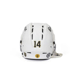 Game-Used: #14 Nicolas Hague Helmet-18605