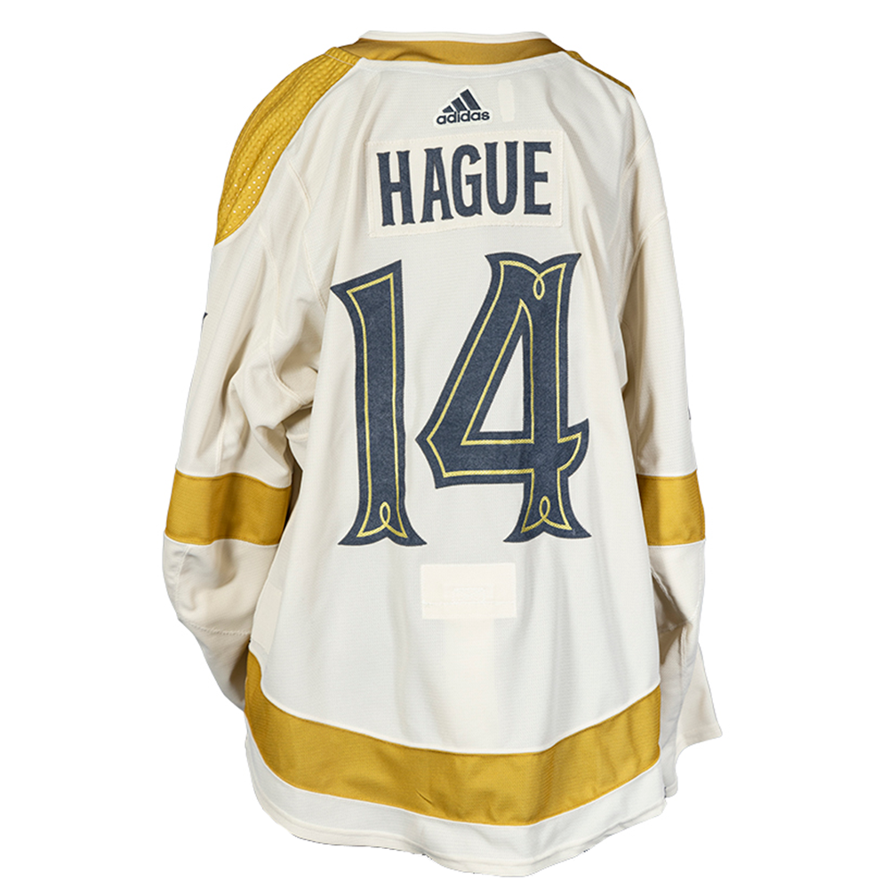 Game-Worn #14 Nicolas Hague Winter Classic Jersey - 16069