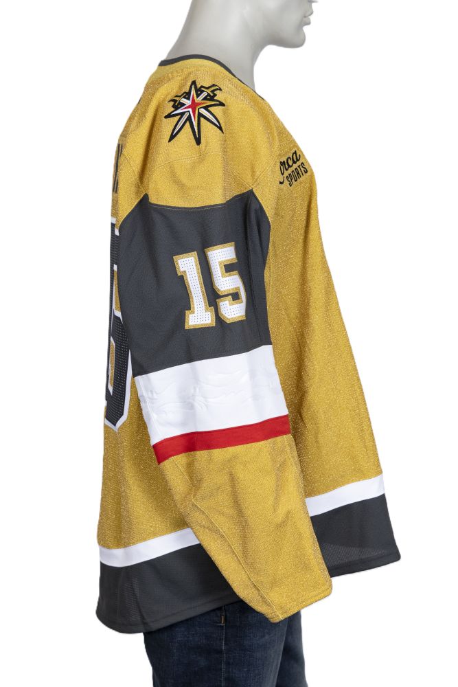 Game-Issued: #15 Noah Hanifin Set 4 Jersey-19469