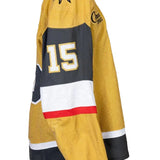 Game-Worn: #15 Noah Hanifin 2026 SCP Gold Set 2 Jersey-21780
