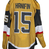Game-Worn: #15 Noah Hanifin 2026 SCP Gold Set 2 Jersey-21780